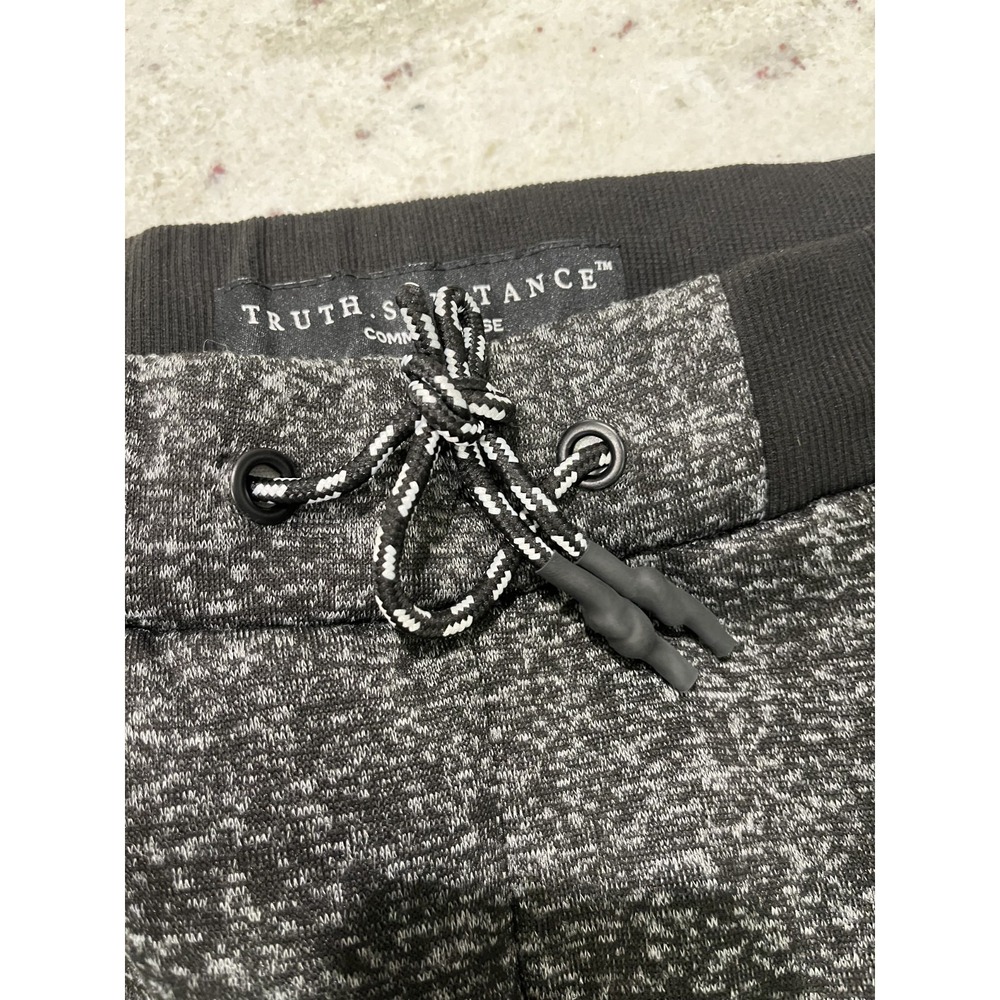 Truth Substance Common‎ Sense Men Sweatpants 2XL Blk Streetwear Urban NWT Flaws - Picture 10 of 14